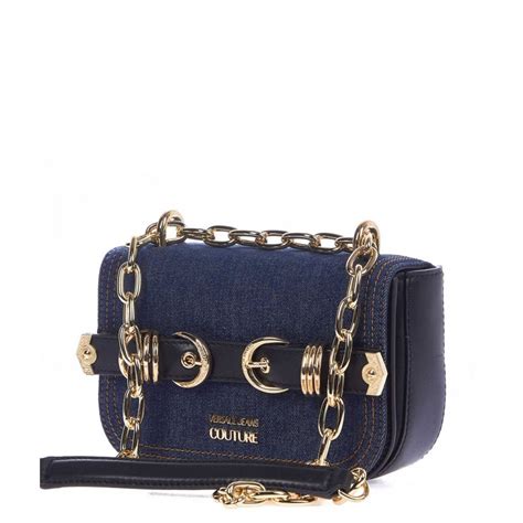 versace collection borsa blu